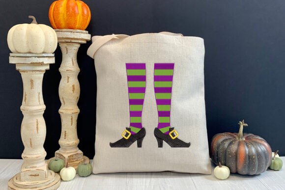Witch Legs Embroidery
